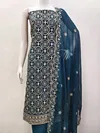 Ds Designer Suit Sequence Work Silk Non Catalog Dress Material Wholesale Price In Surat
